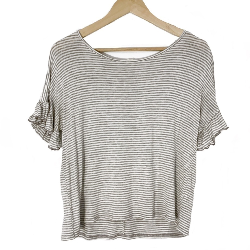 Caution to the Wind Striped Top